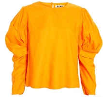 Acne topp med puffärm