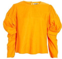 Acne topp med puffärm