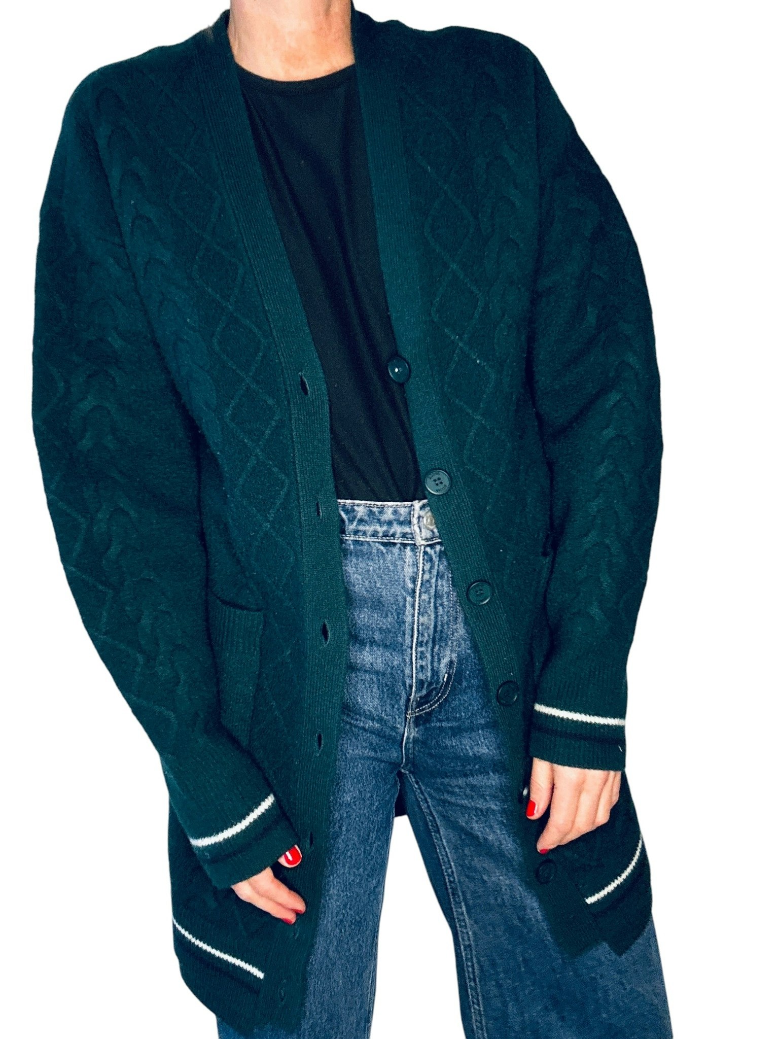 Sonia Rykiel kofta i ull