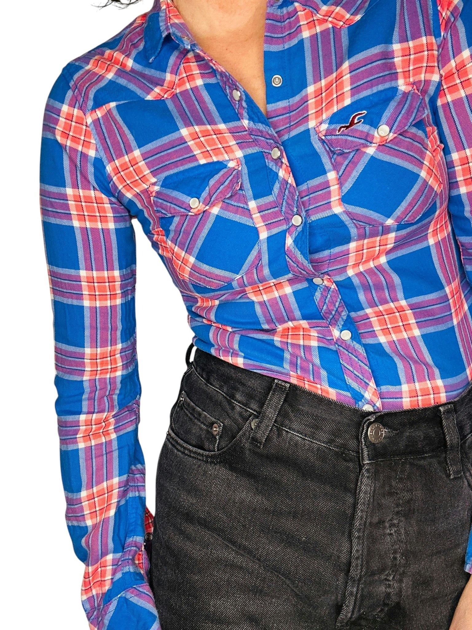 Hollister flanellskjorta