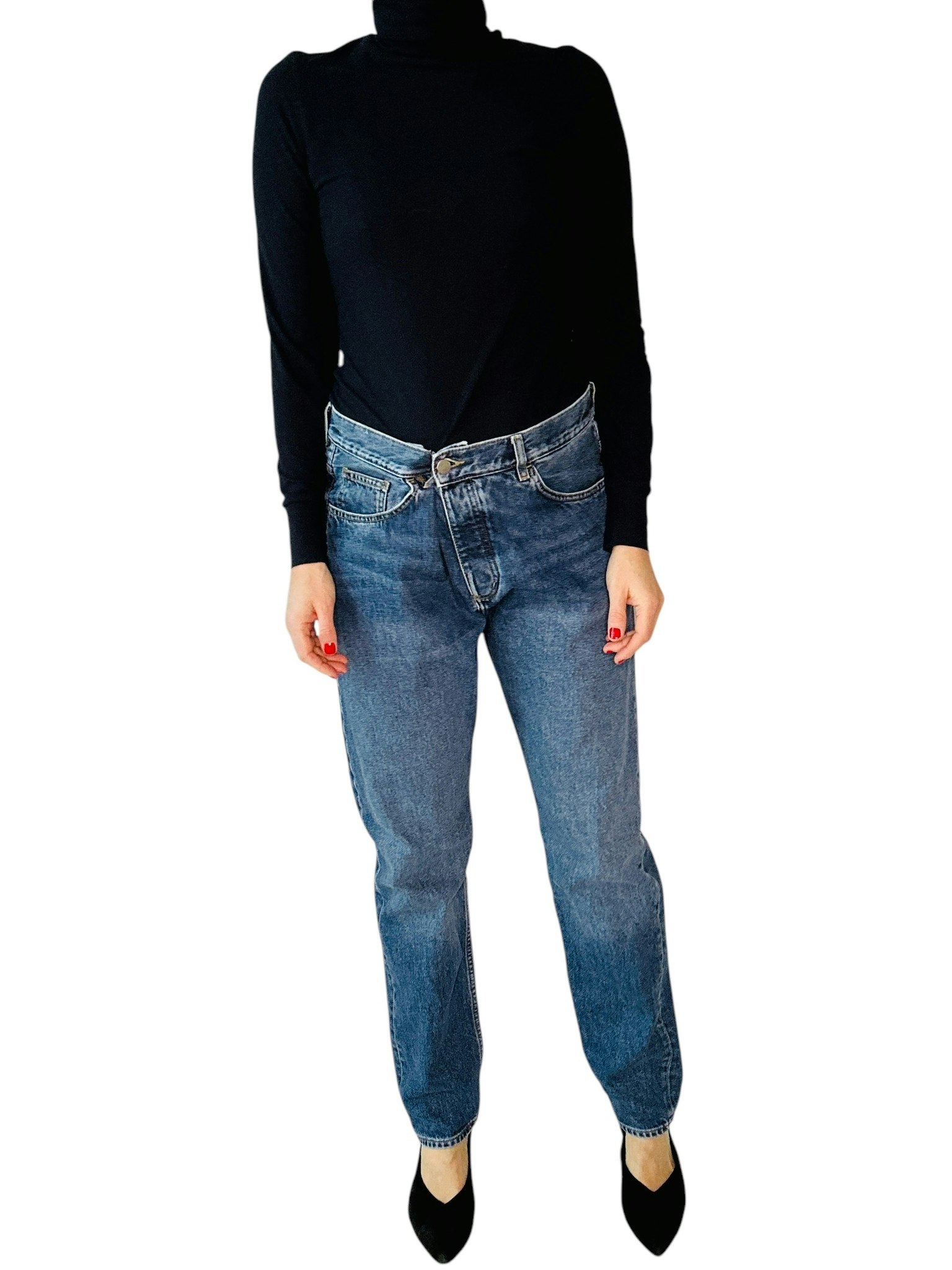 COS mellanblå jeans 36/32