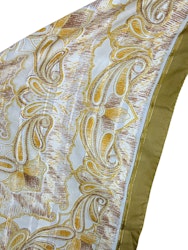 Vintage scarf med guldmönster