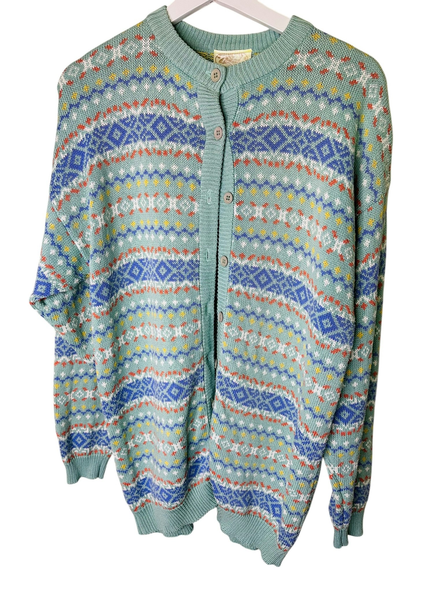 Vintage bomullskofta