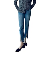 Frame Denim jeans med slits