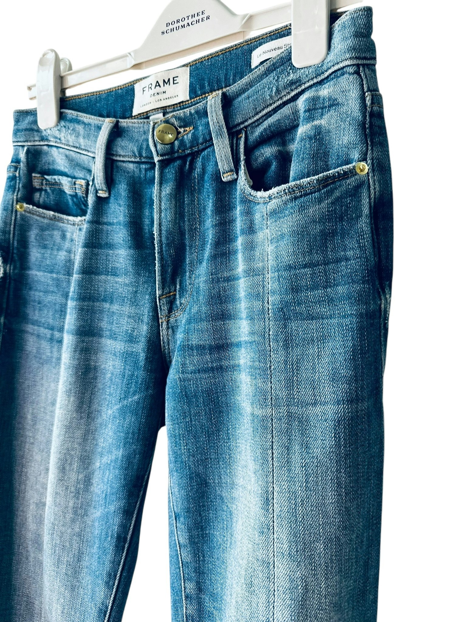 Frame Denim jeans med slits