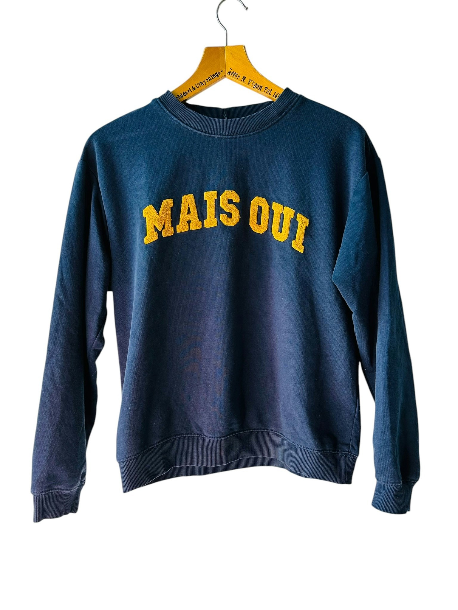 Collegetröja "Mais Oui"