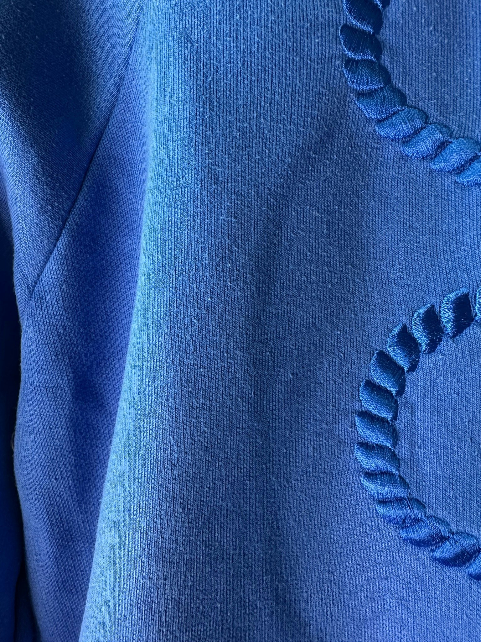 Rodebjer blå collegetröja - Zorina