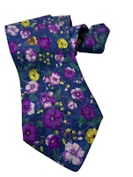 Sidenslips med vårblommor