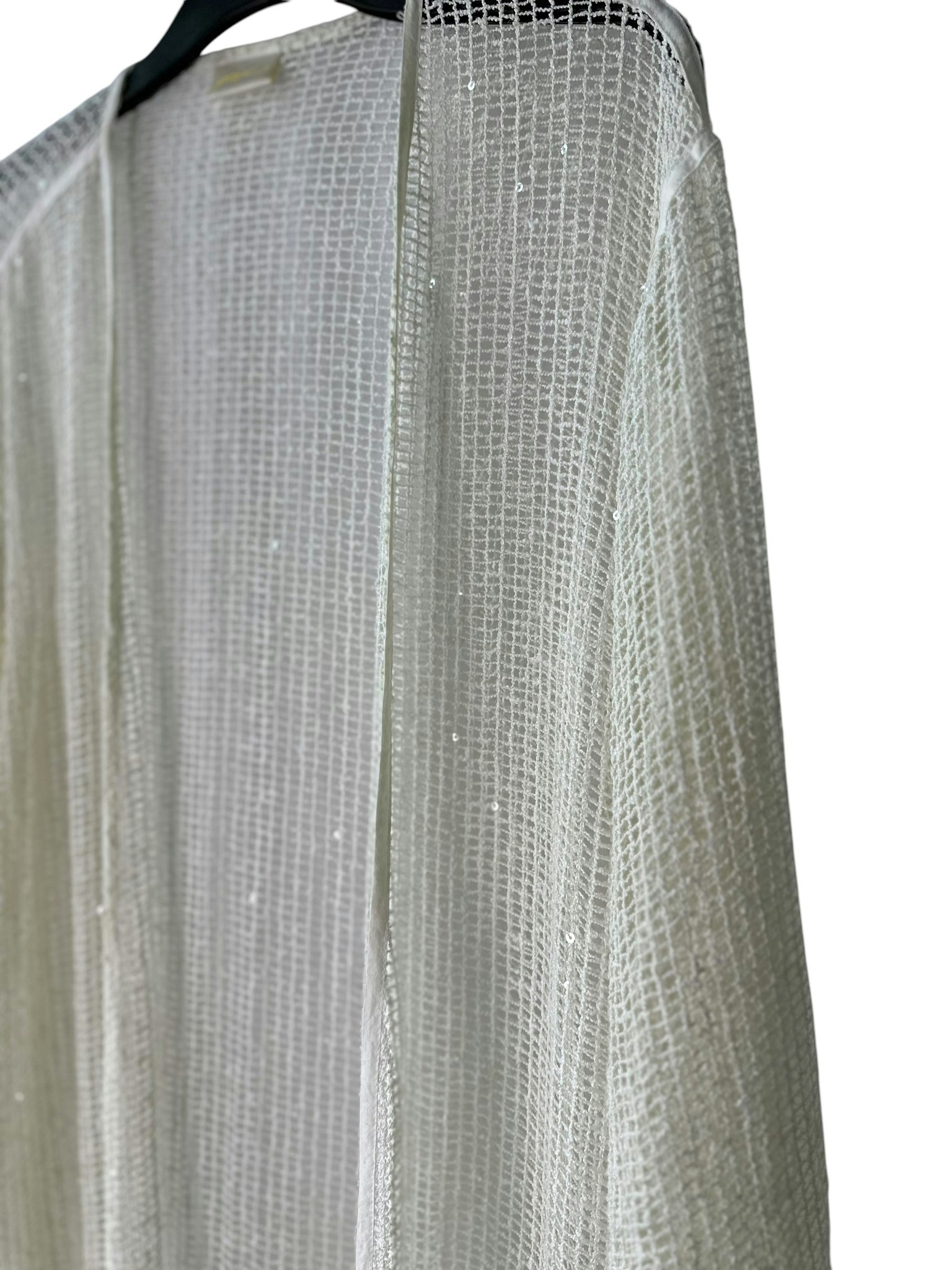 Kimono i nät med paljetter