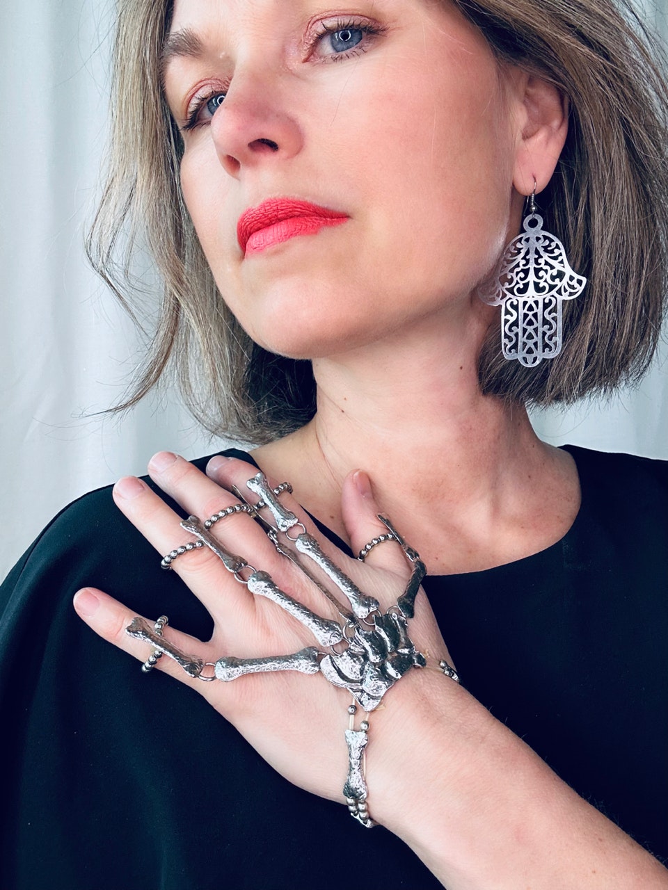 Örhängen - Fatimas hand