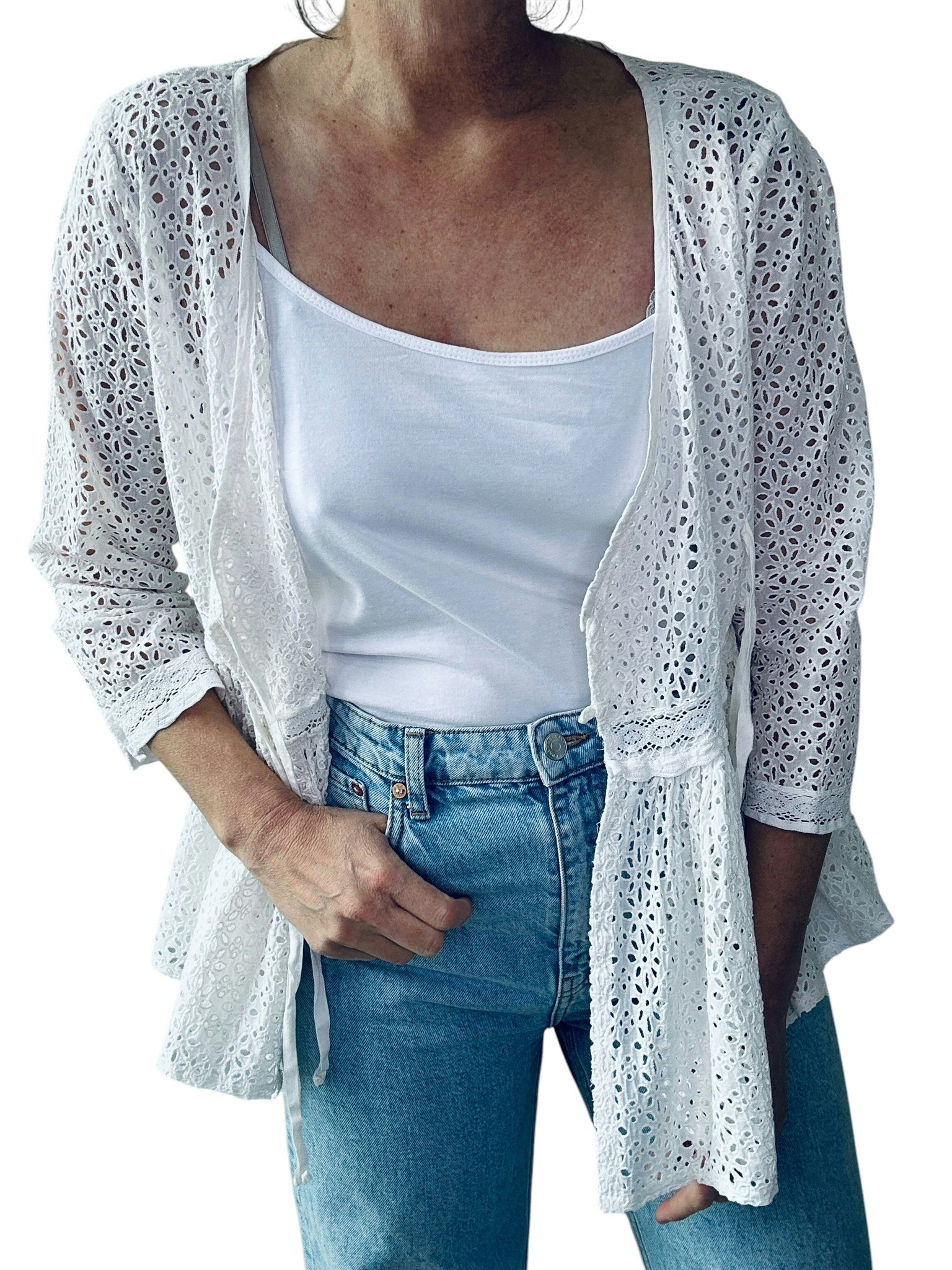 Odd Molly hålmönstrad blus