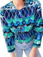 Vintage quiltad jacka