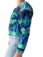 Vintage quiltad jacka