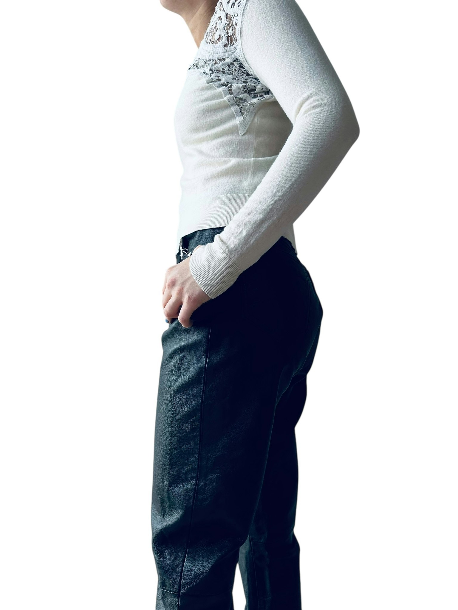 Vintage skinnbyxor