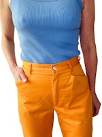 Vintage orange byxor
