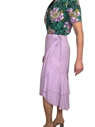 Dagmar omlottkjol i lavendel