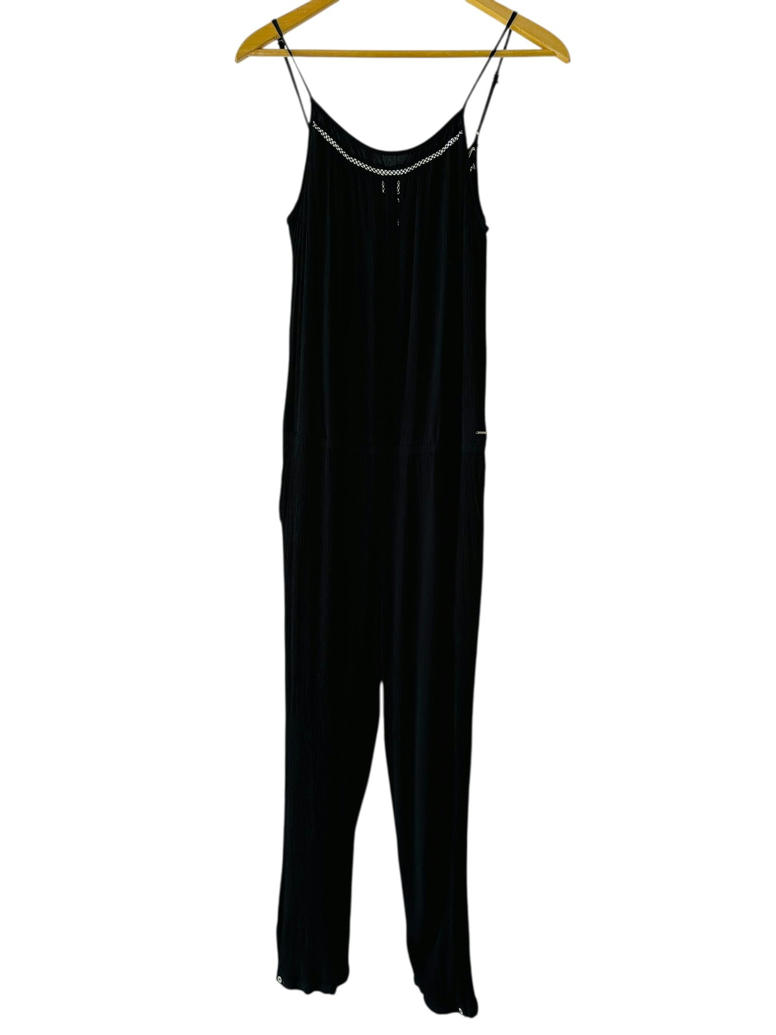 Hilfiger svart jumpsuit i bohostil