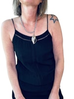 Hilfiger svart jumpsuit i bohostil