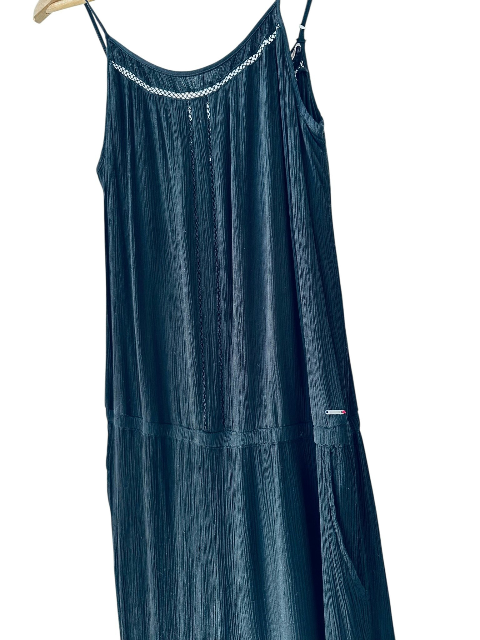 Hilfiger svart jumpsuit i bohostil