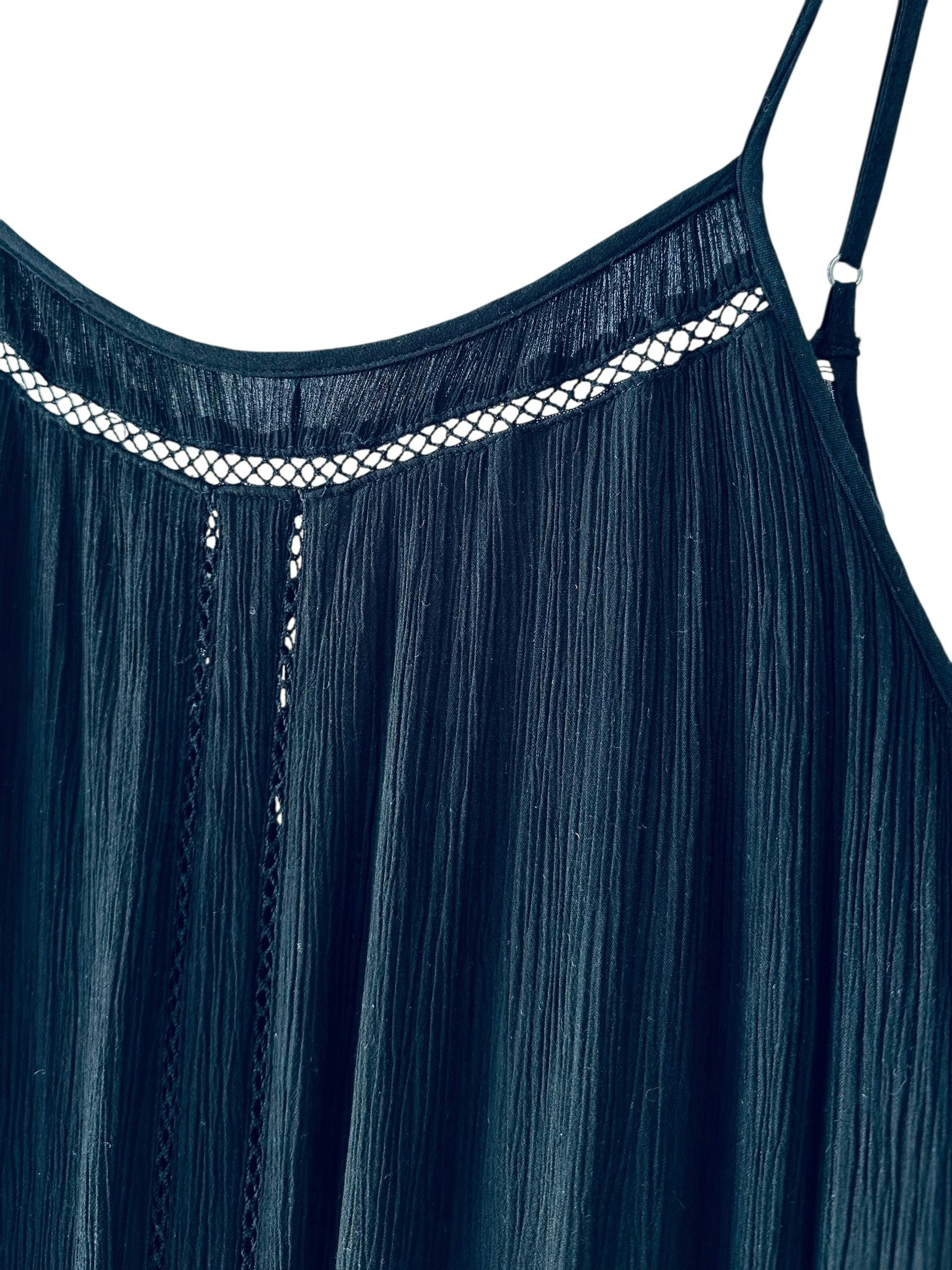 Hilfiger svart jumpsuit i bohostil