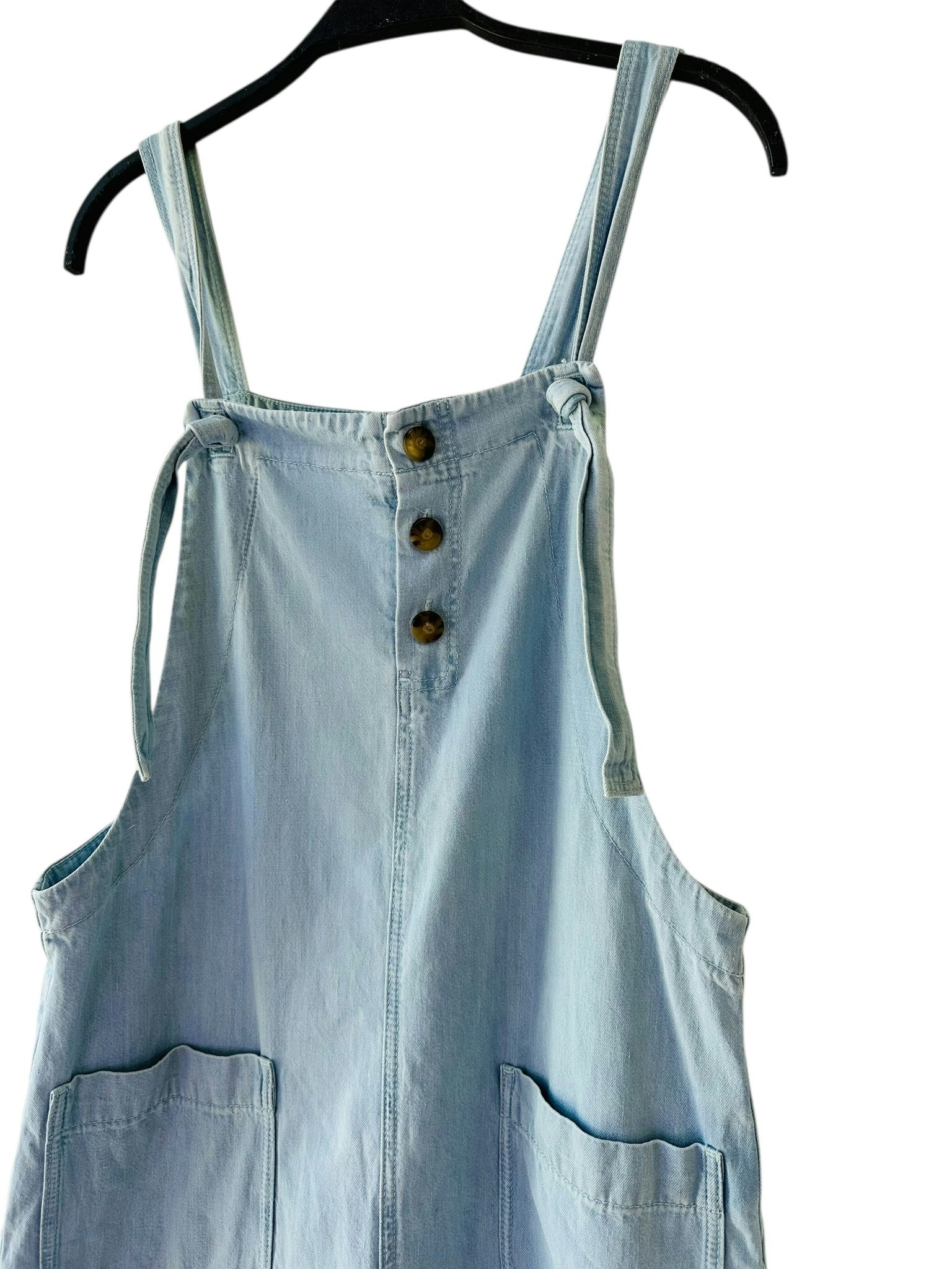 Sezanne hängselbyxa i denim