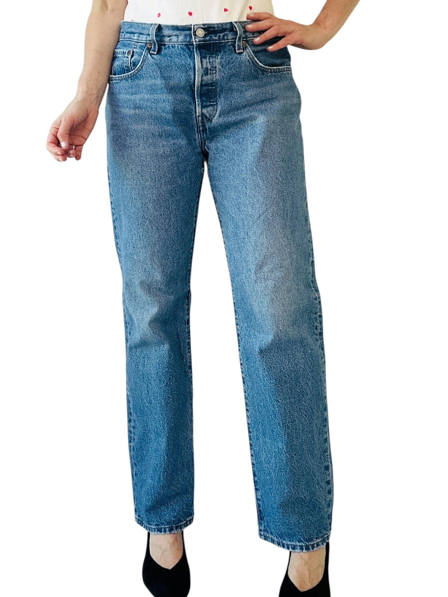 Levi’s 501 30/32 mellanblå
