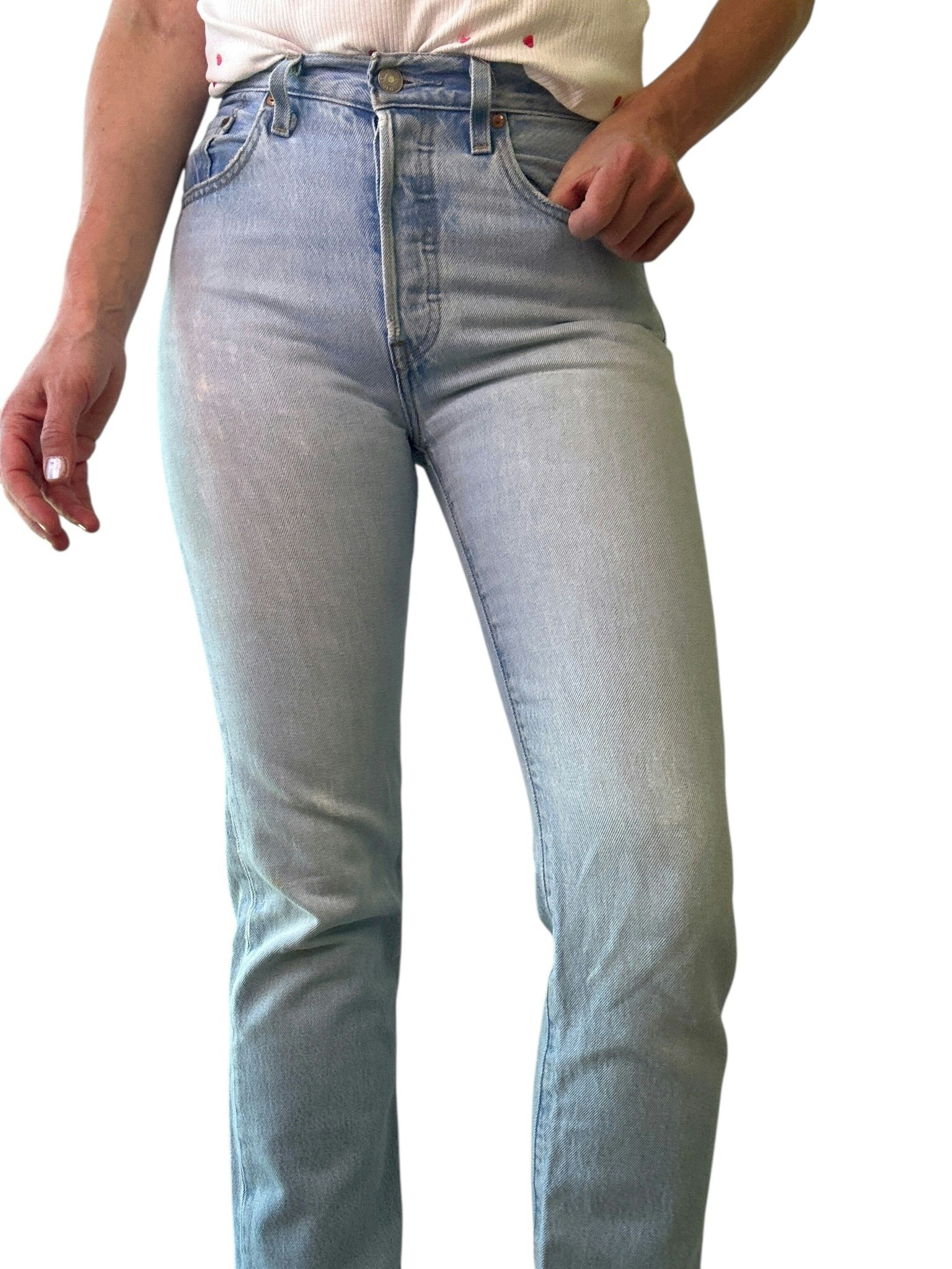 Levi’s 501 27/32 ljusblå