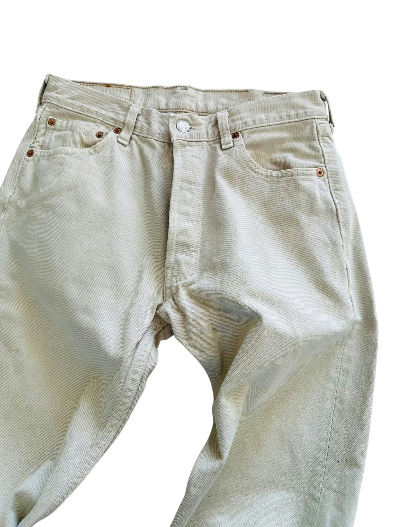 Vintage Levi’s 501 Made in USA beige 30/30