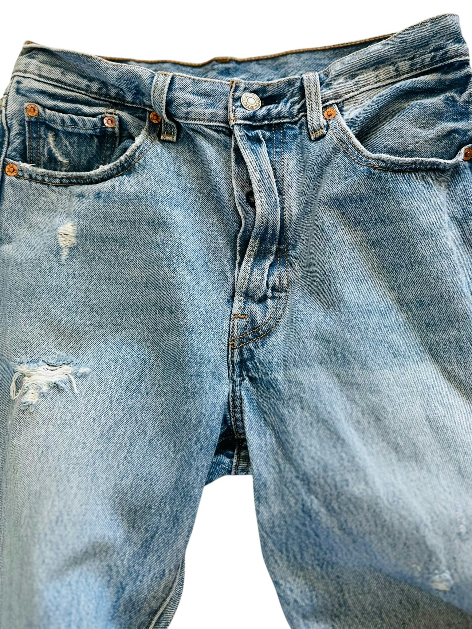 Levi’s 501S 28/30 Ljusblå