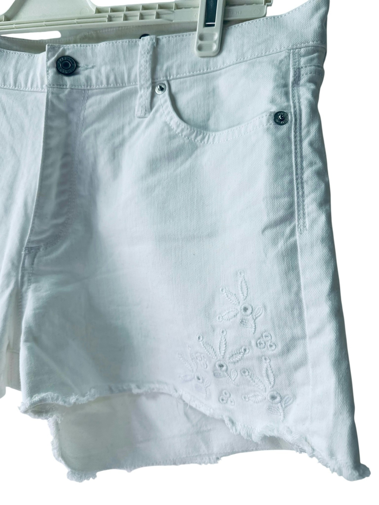 Vita jeansshorts