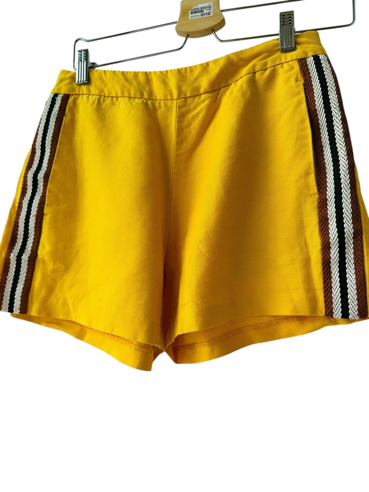 Sisley gula shorts med revärer