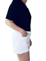 Vita jeansshorts