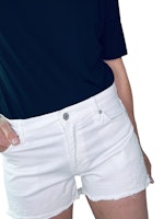 Vita jeansshorts