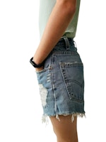 Levi's shorts med slitningar