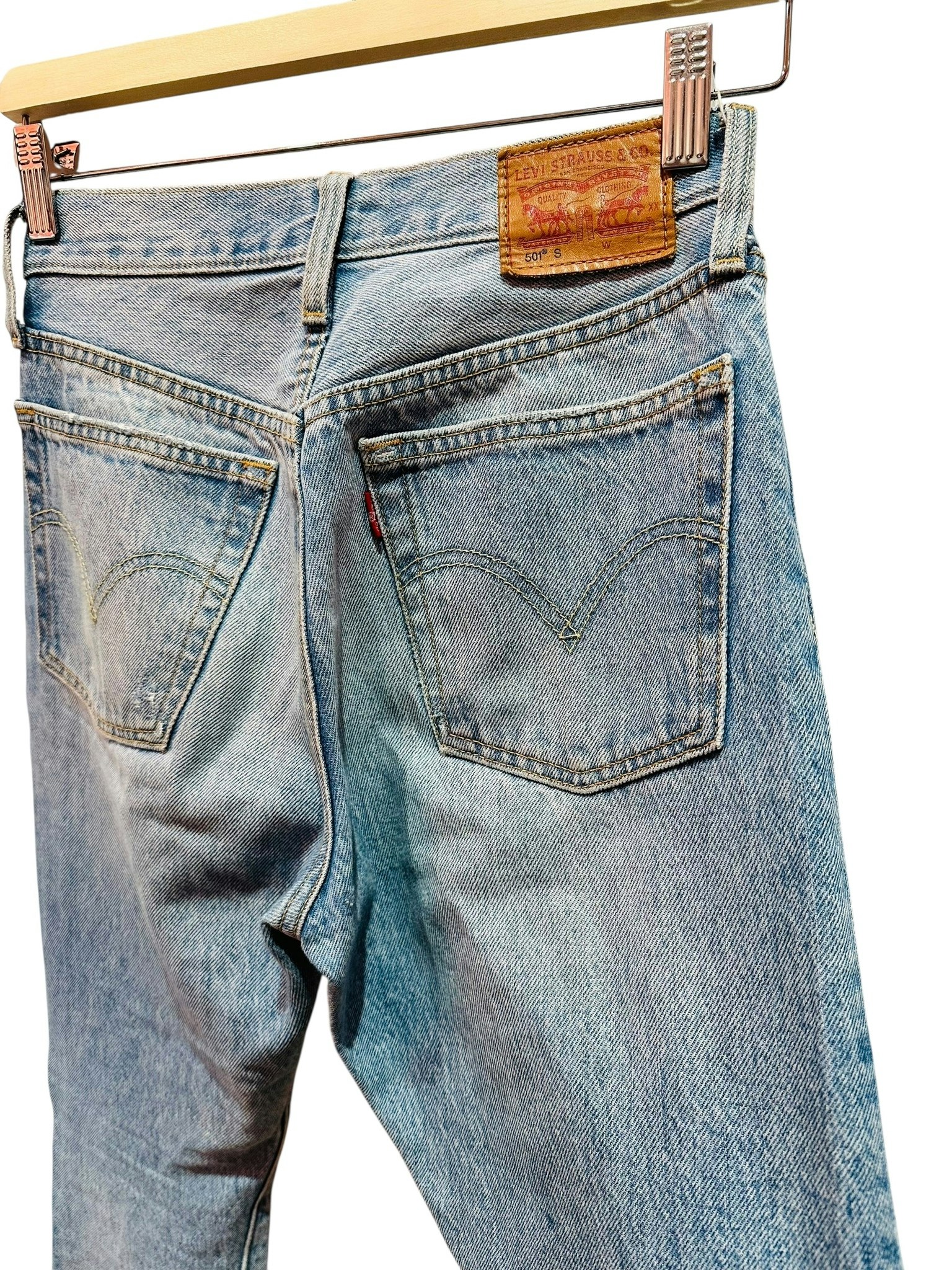 Levi’s 501S 24/30 ljusblå