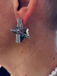 Örhängen stjärnor - silver