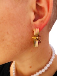 Örhängen stjärnor - guld