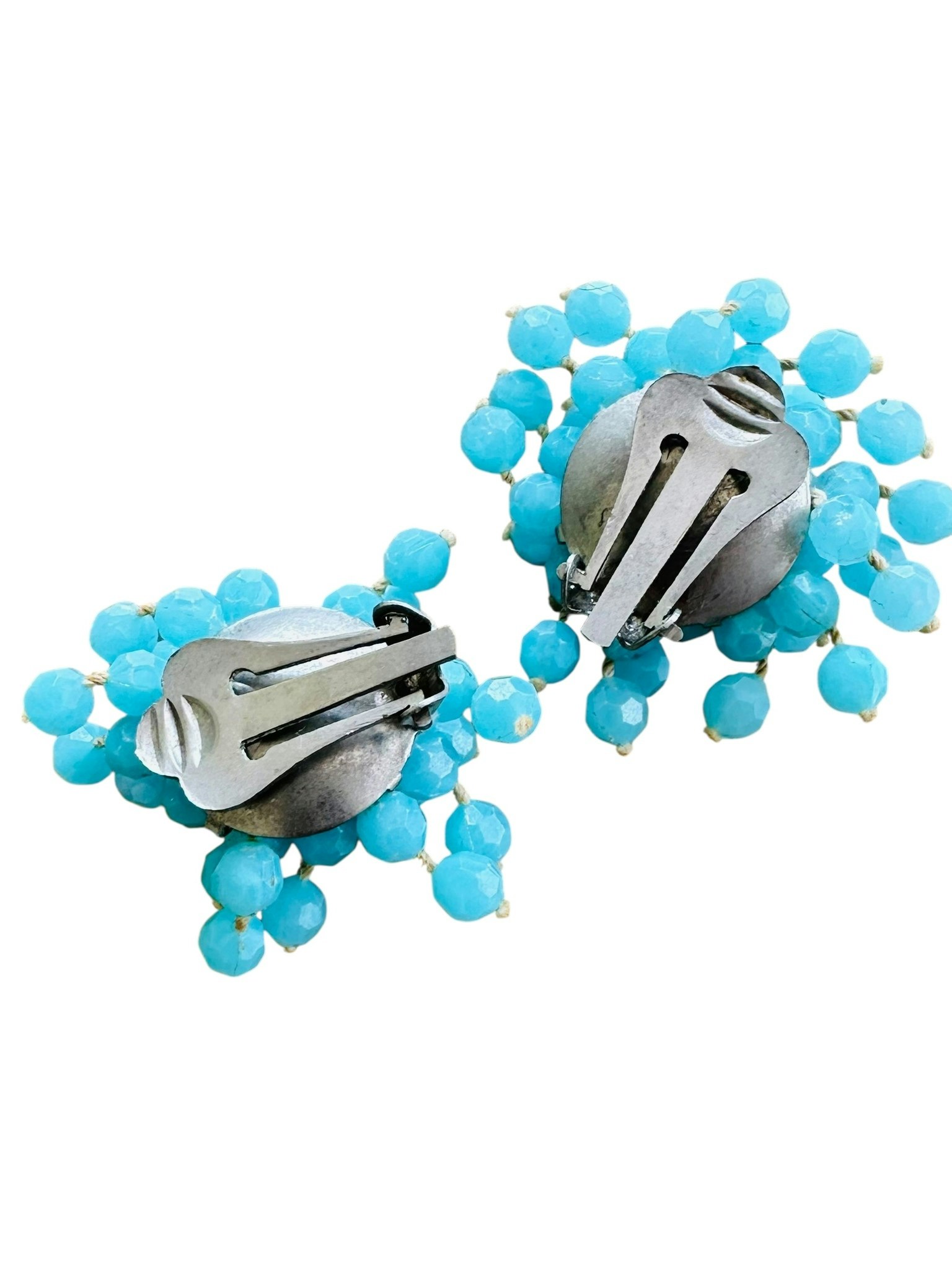 Vintage turkosa clips