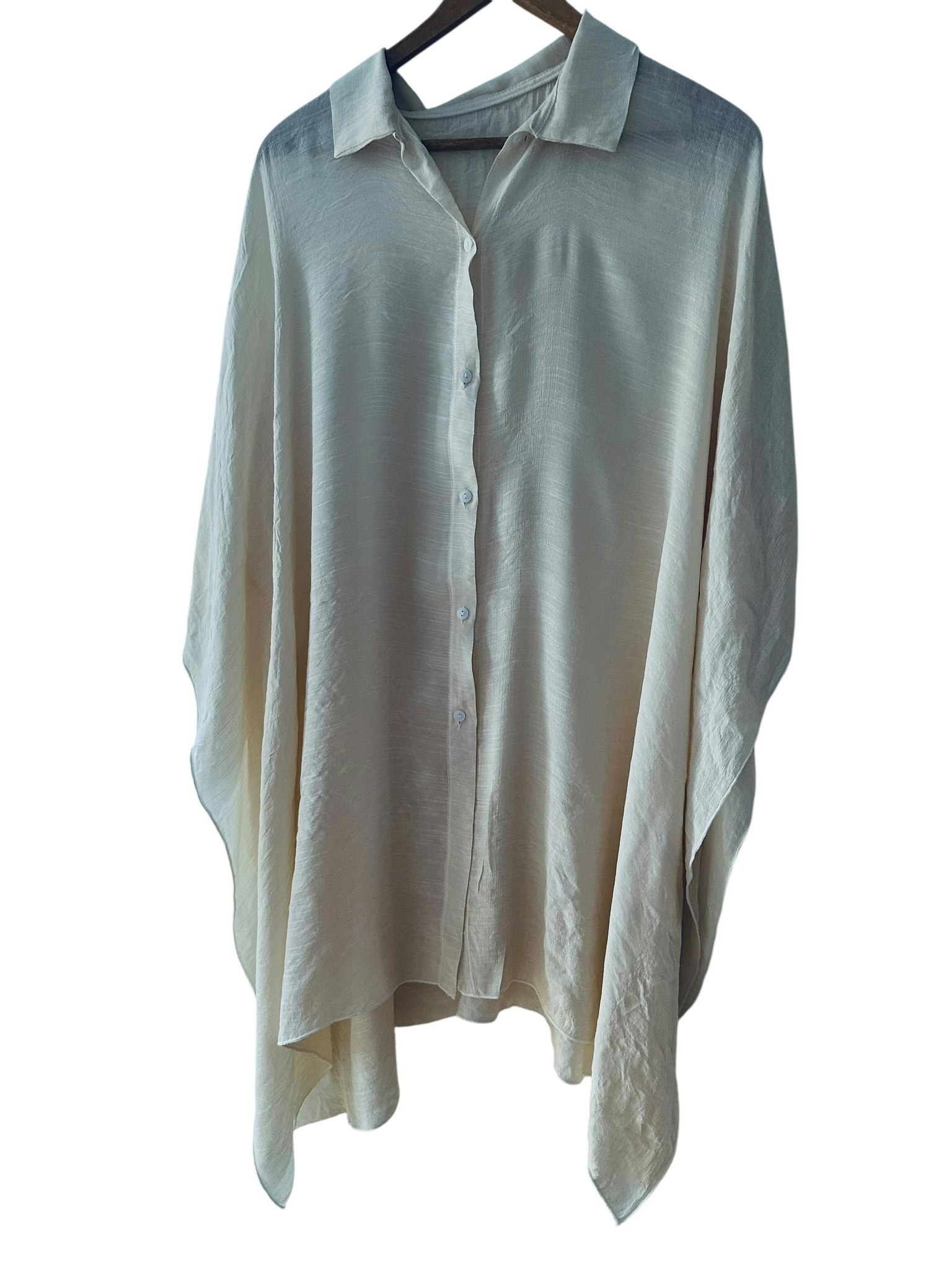 Kaftan med skjortkrage
