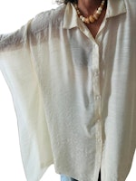 Kaftan med skjortkrage
