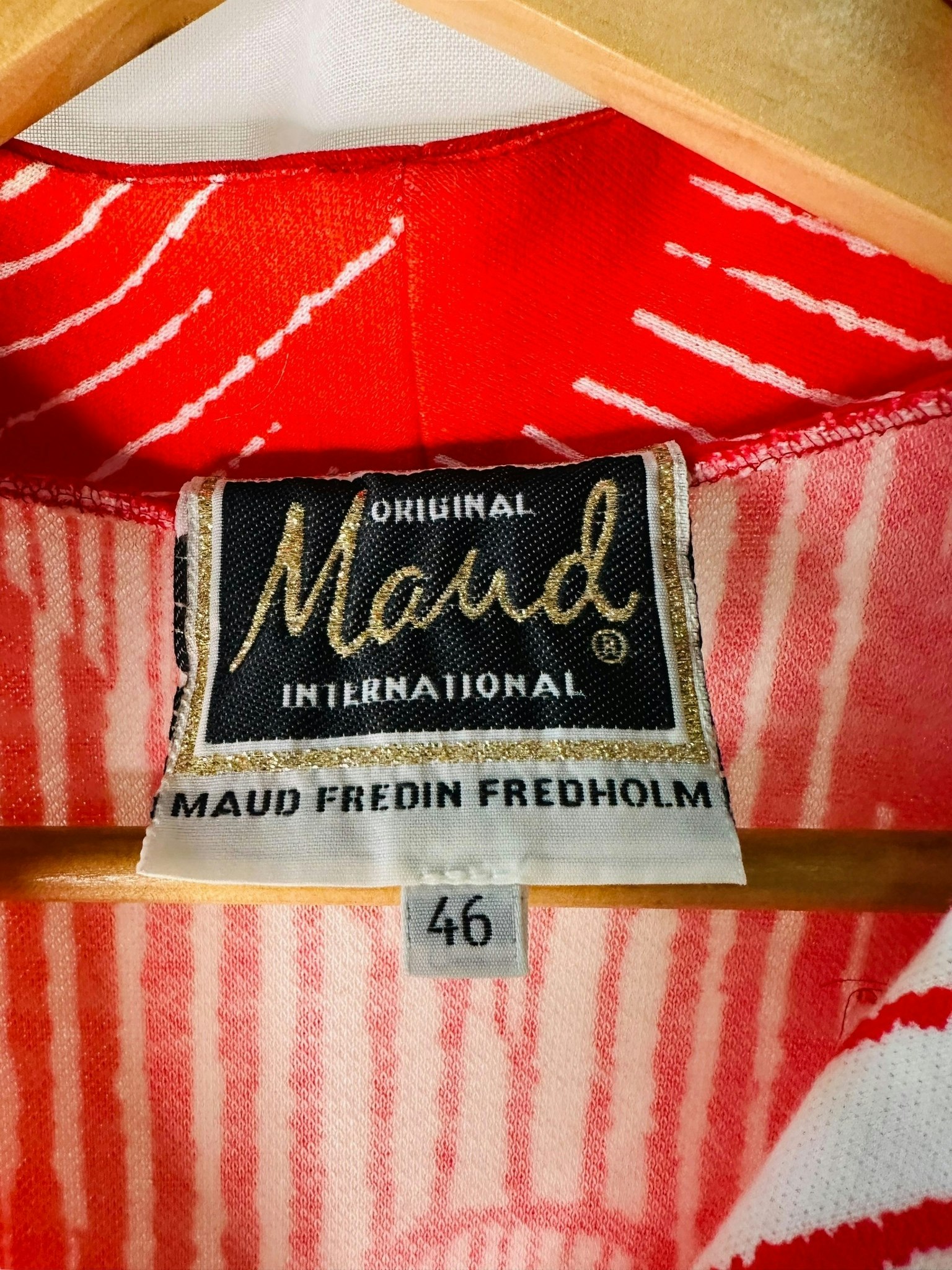 Maud Fredin Fredholm vintage klänning
