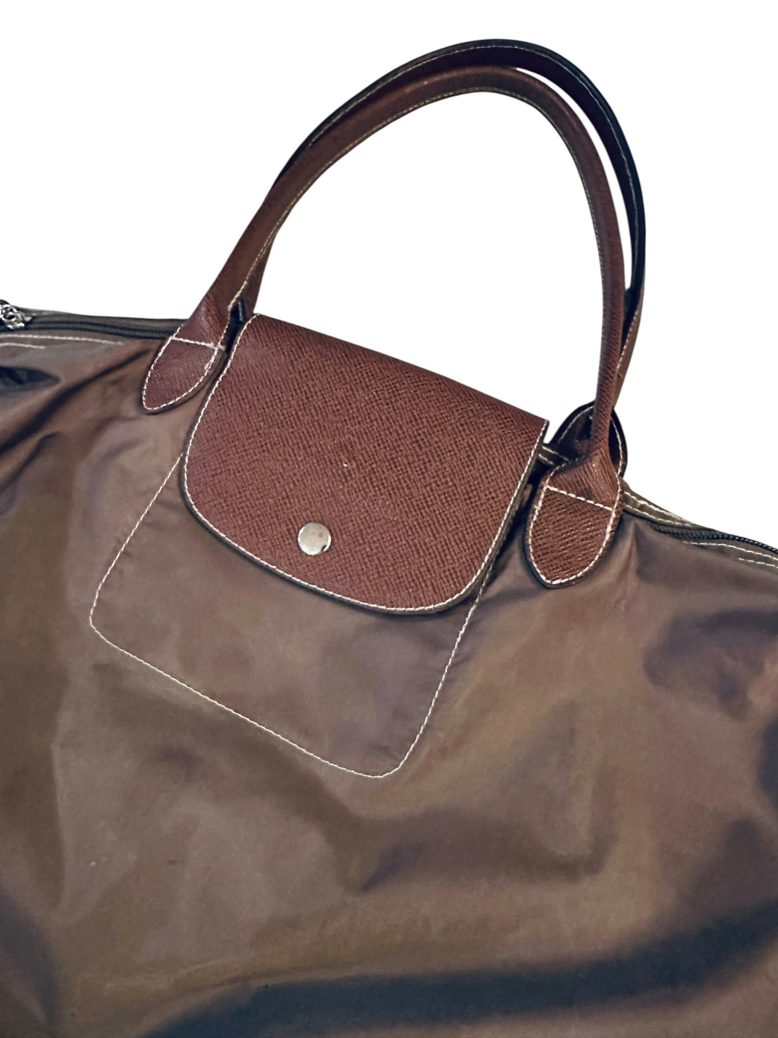 Handväska i Longchamp-stil