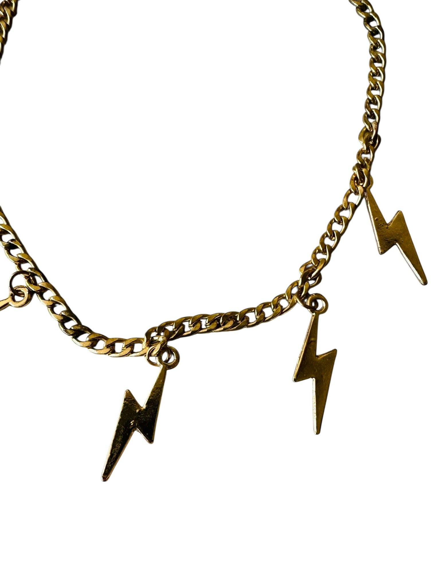 Halsband med blixtar