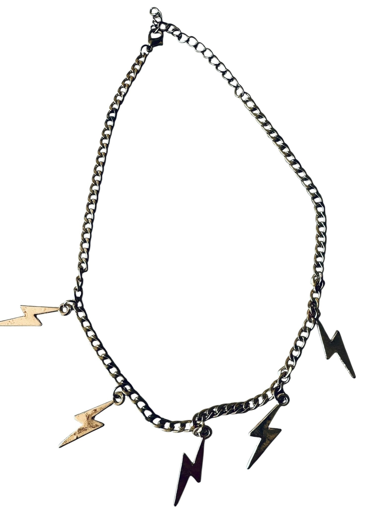 Halsband med blixtar