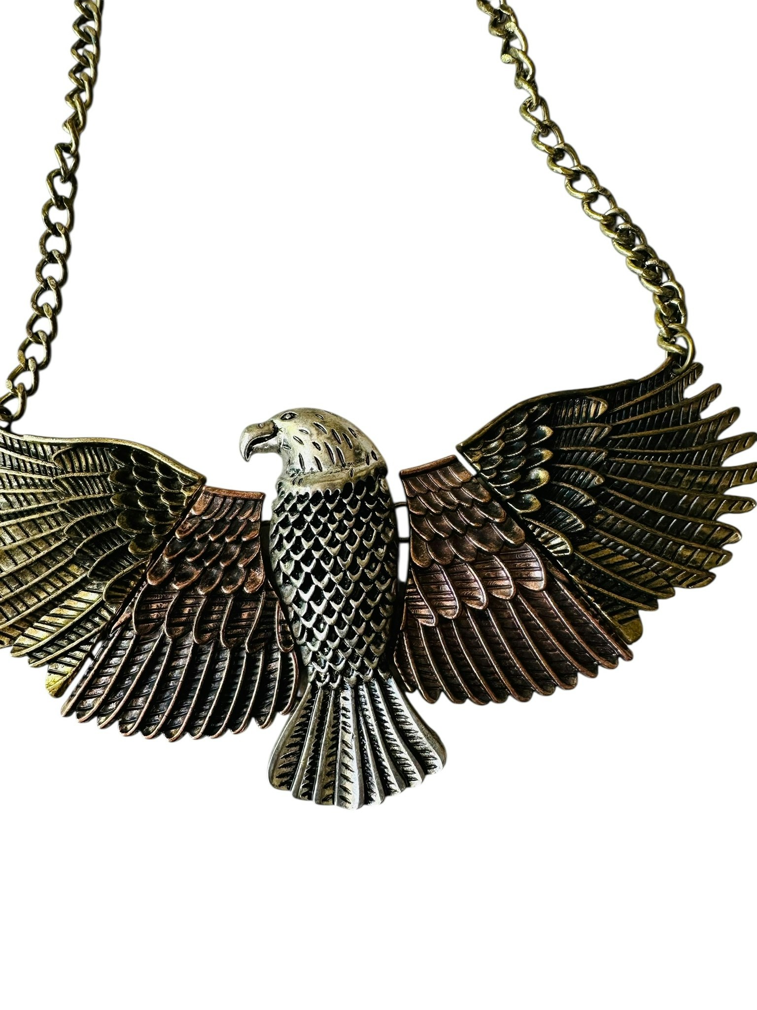 Halsband med stor örn