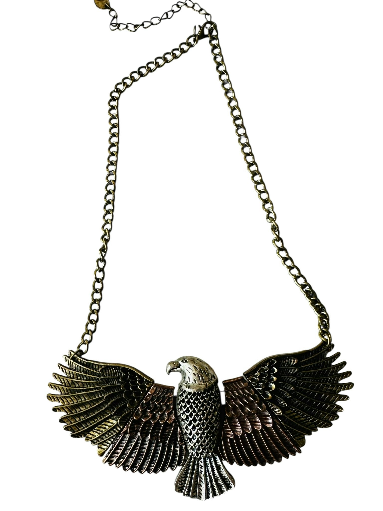 Halsband med stor örn