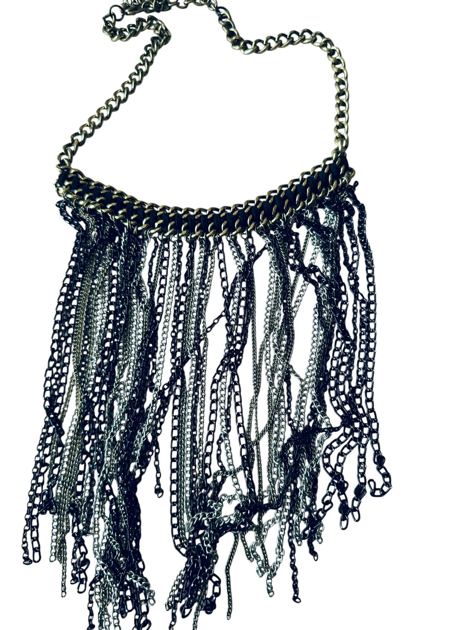 Halsband med kedjor