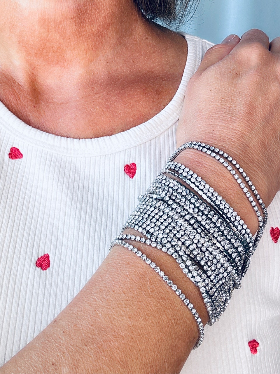 Maxat strassarmband