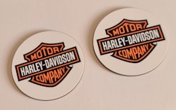 2-Pack Harley Davidson vit
