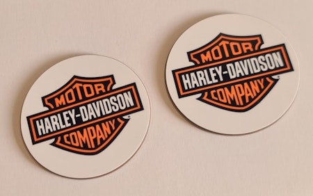 2-Pack Harley Davidson vit